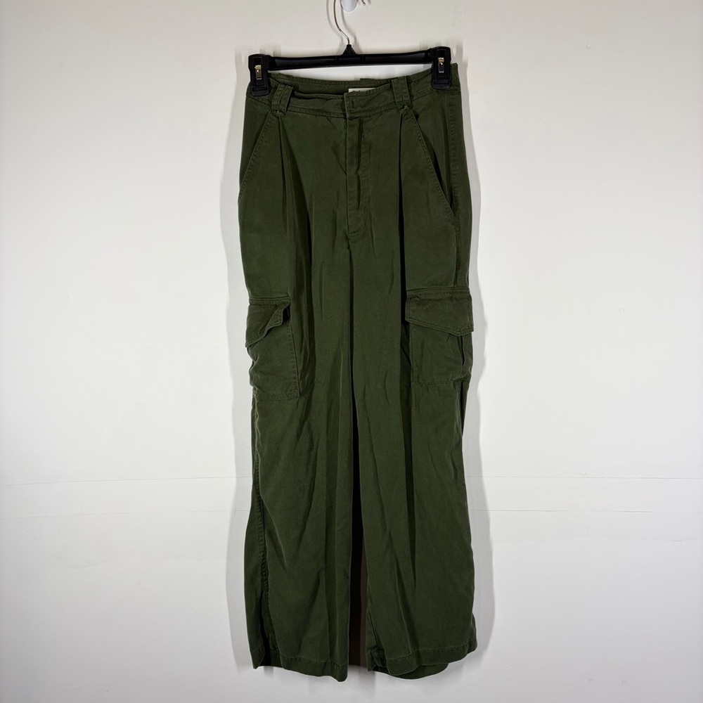 Reformation Jackson Straight Leg Cargo Pant Size 0 PETITE